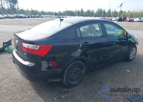 2014 Kia Rio Lx z USA, uszkodzony, nr VIN KNADM4A38E6397979